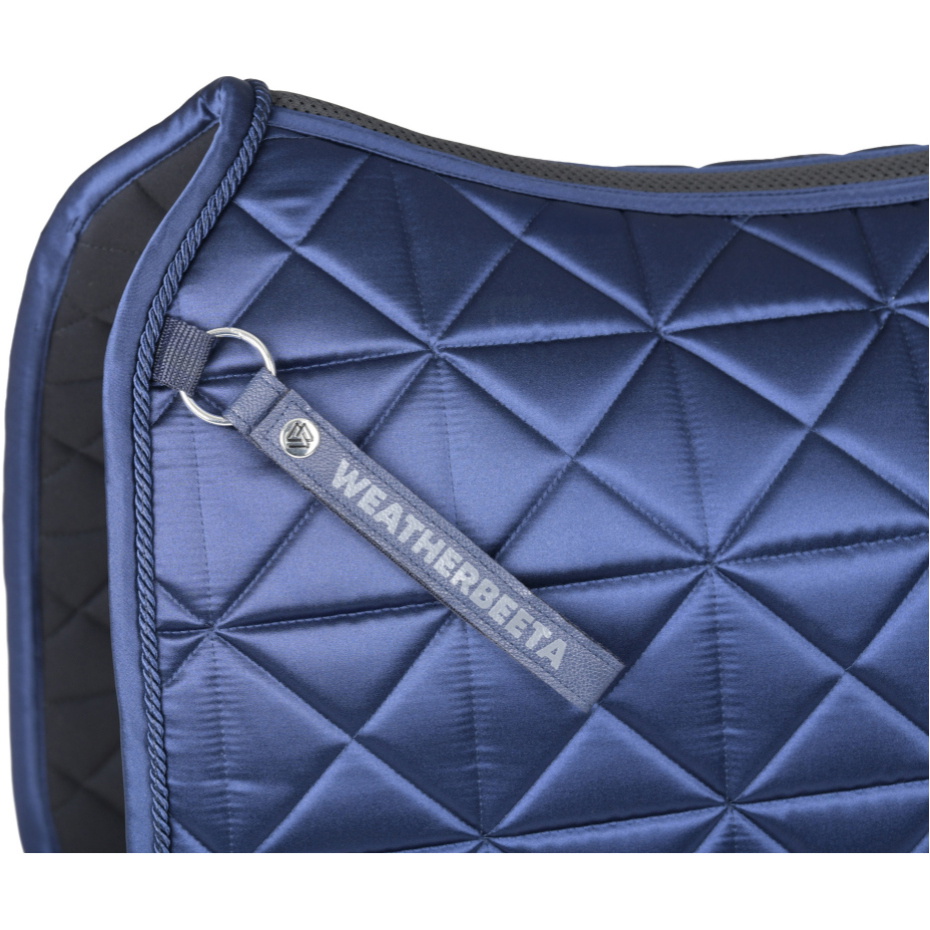 2026 WeatherBeeta Satin Luxe Air - Tec Dressage Saddle Pad 1030348 - Navy